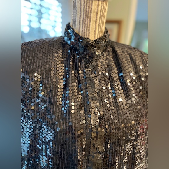 BLACK BOMBER JACKET - Picture 2 of 9